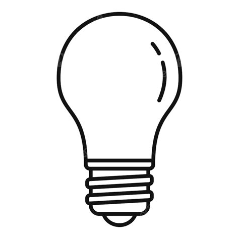 Yellow Light Bulb Clipart Png Images Classic Light Bulb Icon Light