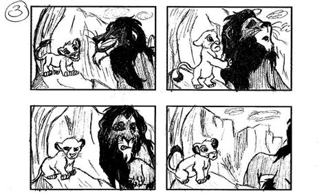 Storyboarding Lion King Storyboards