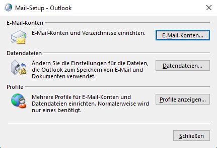 Outlook Einrichten Eines E Mail Kontos Mit Benutzernamen Rundum