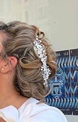 Unicra Accessori Per Capelli Con Fiore Di Vite Perla Decorazioni Fascia