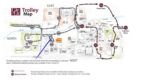 Uark Campus Map