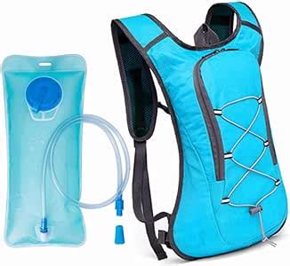 Hidratación con Bolsa De Agua Mochila Camping Senderismo Correr Montar