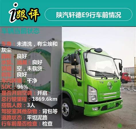 陕汽轩德e9电动轻卡跟车评测 满载5t，行驶40km，仅耗电18 搜狐汽车 搜狐网