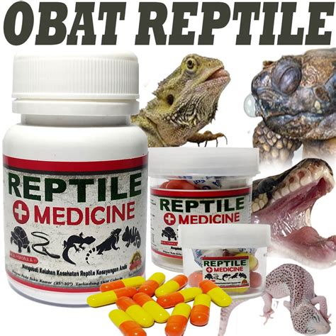 Jual OBAT REPTILE SUPLEMEN MEDICINE MOGOK MAKAN LEMAS PILEK DIARE