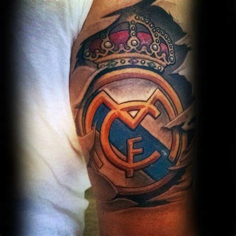 60 Epic Real Madrid Tattoo Designs for Men [2023 Guide]