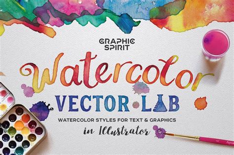 Watercolor Vector Styles Illustrator FilterGrade