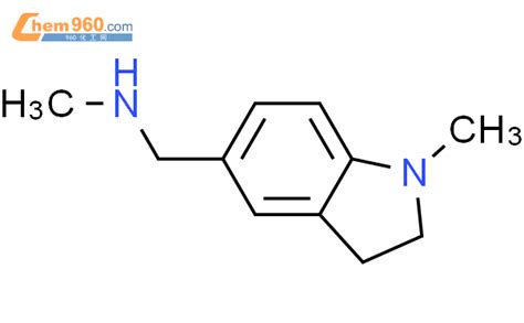906352 81 6 N 甲基 1 甲基吲哚 5 基 甲胺化学式、结构式、分子式、mol 960化工网