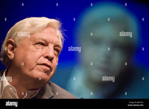 John Simpson BBC News foreign correspondent pictured speaking at Hay ...