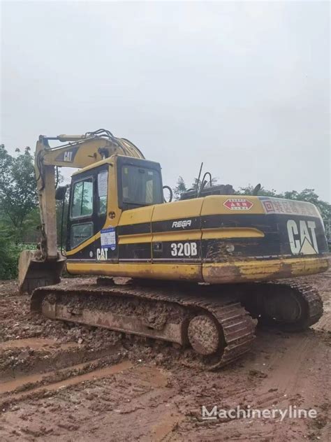 Caterpillar 320b Tracked Excavator For Sale China Shanghai Rx10997