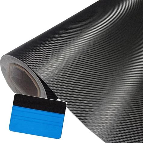 Rollo De Vinil Fibra De Carbono Negro 1 52cm X 30 M 1 890 00 En