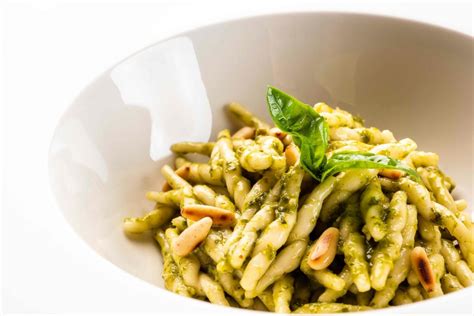 Trofie Con Pesto Alla Genovese Pasta Fresca Sarda