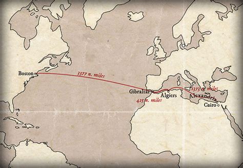 Trans Atlantic Voyage Map by hogglesoubliette on DeviantArt