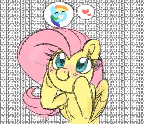 3205010 Safe Artist Lbrcloud Fluttershy Rainbow Dash Pegasus