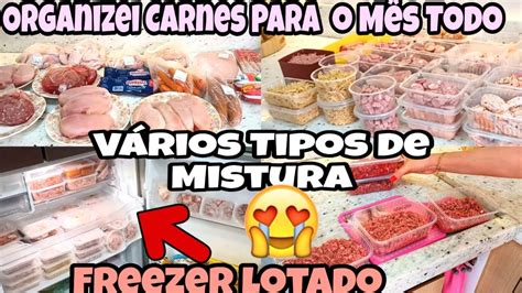 Organiza O De Carnes Para O Mes Todo Valor Total Cardapio