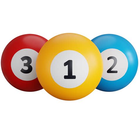 3d Icon Illustration Three Billiard Balls 20575854 Png