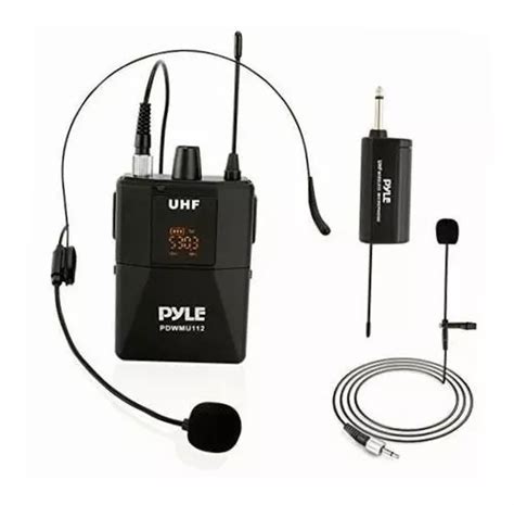 Pyle Uhf Wireless Microphone System Kit Portable Mercadolibre