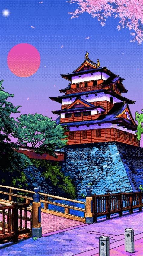 Japan Pixel Art Wallpapers Top Free Japan Pixel Art Backgrounds