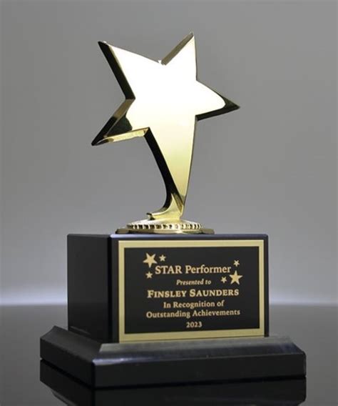 Picture Of Modern Star Achievement Trophy