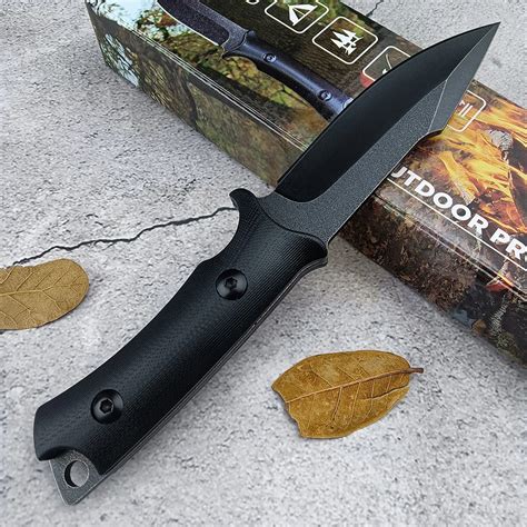 Cuchillo Recto Profesional Edc Para Exteriores Hoja Fija Cr Mov Para