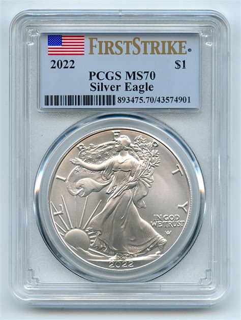 Item Detail American Silver Eagle Oz Dollar Pcgs Ms First