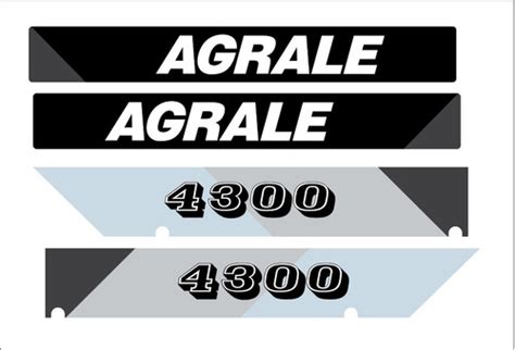 Kit Adesivos Compatível Trator Agrale 4300 Completo R787 Parcelamento