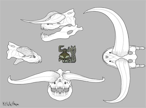 Ceadeus Skull by KitWhitham on DeviantArt