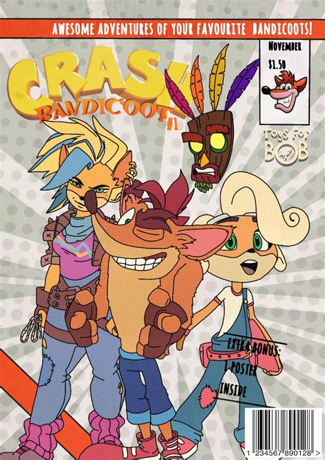 Crash Bandicoot 4 Comic Style By Toxicmenis On Deviantart