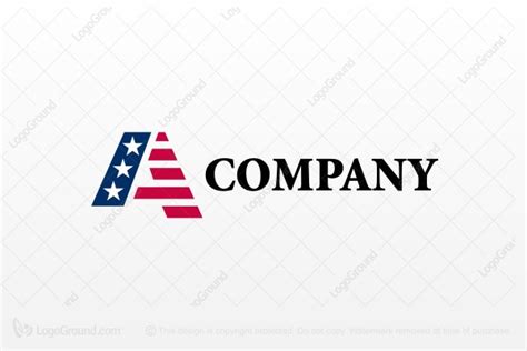 American Flag Logo