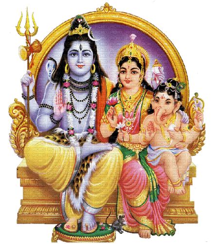 Shiv Parvati Ganesh India Hindu Shiva Shiv Mahadev Lord