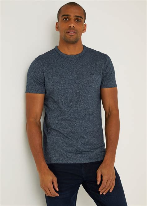 Navy Slim Fit T Shirt Matalan