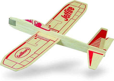 Guillows Balsa Wood Gliders Jetfire Twin Pack Y Sky Streak Paquete De Regalo 4 Aviones En