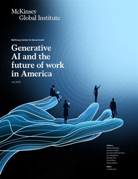 맥킨지mckinsey 생성형 Ai와 미국의 미래 일자리 보고서generative Ai And The Future Of