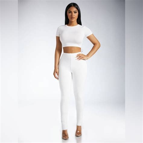 Naked Wardrobe Pants Jumpsuits Naked Wardrobe Smooth Baesic