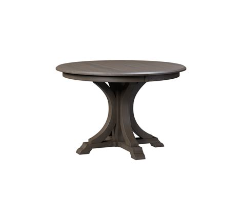 Buckeye Single Pedestal Table Amish Crafted Furniture