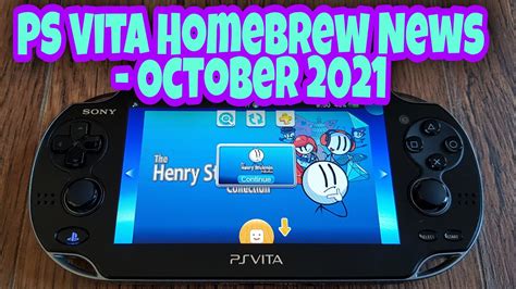 Ps Vita Homebrew News October Youtube