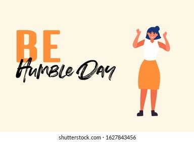 Be Humble Day Illustration Vector Graphic Stock Vector (Royalty Free ...