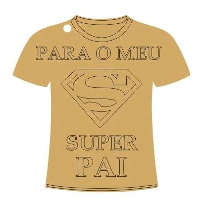 Camiseta Super Pai 06CM No Shoptime