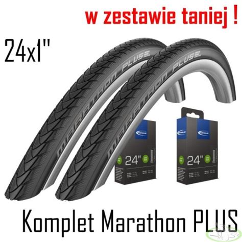 Komplet Schwalbe Marathon PLUS Evolution 24x1" czarne | Sklep ...