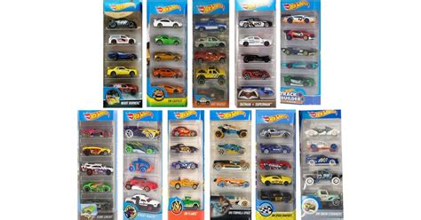 Mattel Hot Wheels Αυτοκινητάκια Σετ Των 5 Διάφορα Σχέδια 1806