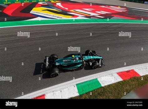 Fernando Alonso SPA Aston Martin F1 Team AMR23 During Qualify On