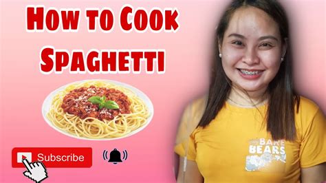 How To Cook Spaghetti Youtube