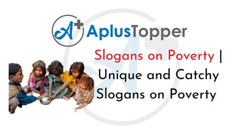 Slogans on Poverty | Unique and Catchy Slogans on Poverty in English ...