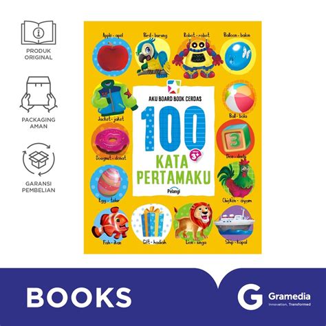 Jual Opredo Aku Board Book Cerdas 100 Kata Pertamaku A Sitaresmi