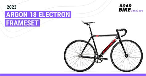 2023 Argon 18 Electron Frameset - Specs, Reviews, Images - Road Bike ...