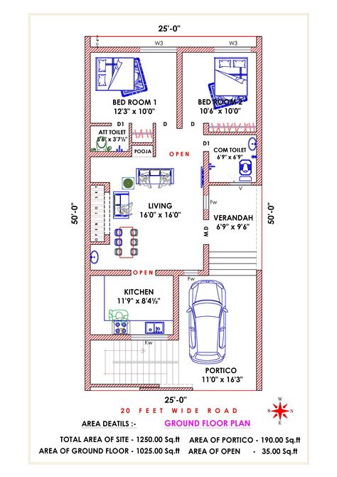 East Facing House Plan Bedroom Popular Ideas