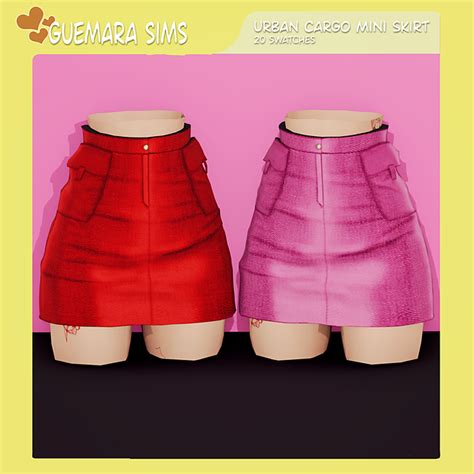 Sims 4 Skirts Collection From Guemara 56 Posts Patreon Sims 4 Sims Mini Skirts