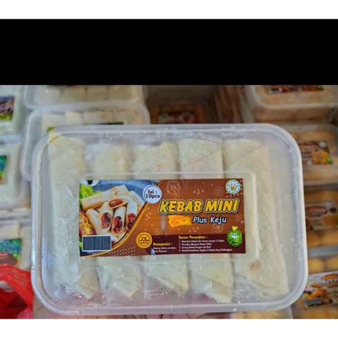 Jual Kebab Mini Keju Isi 10 Pcs Shopee Indonesia