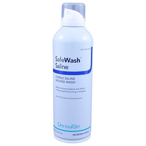 SafeWash Sterile Saline Wound Wash at HealthyKin.com