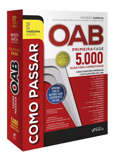 Como Passar Na Oab Edi O Completa