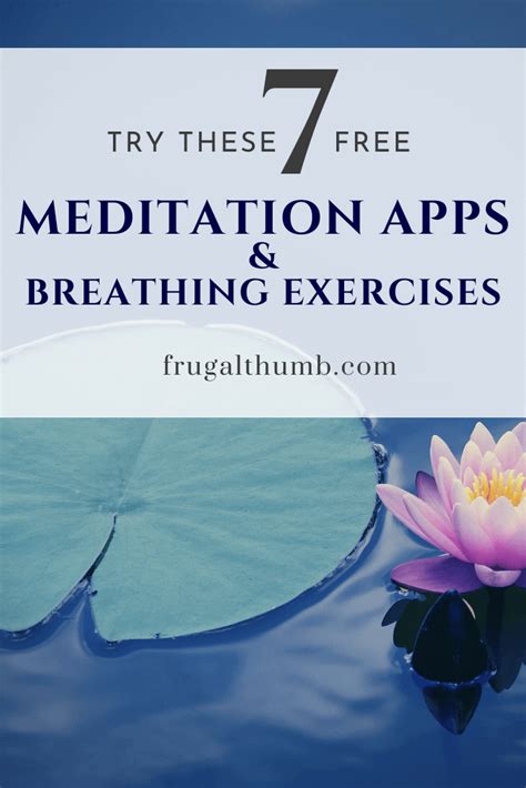 Try these 7 calming meditation apps and breathing exercises - for free - Frugal Thumb